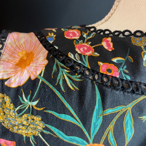 Kate Spade Black Floral Dress - Picture 4 of 5